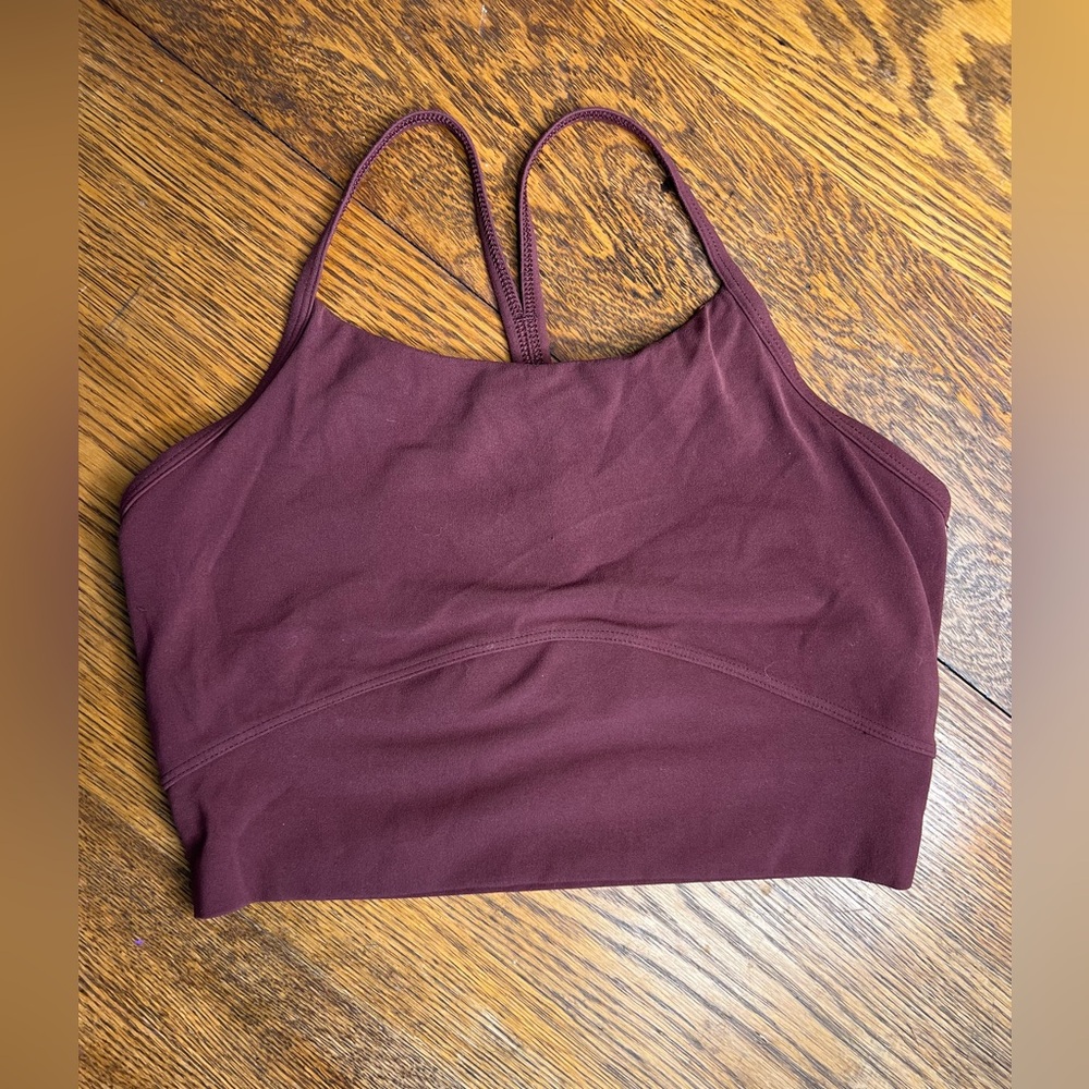 Longline Y sports bra